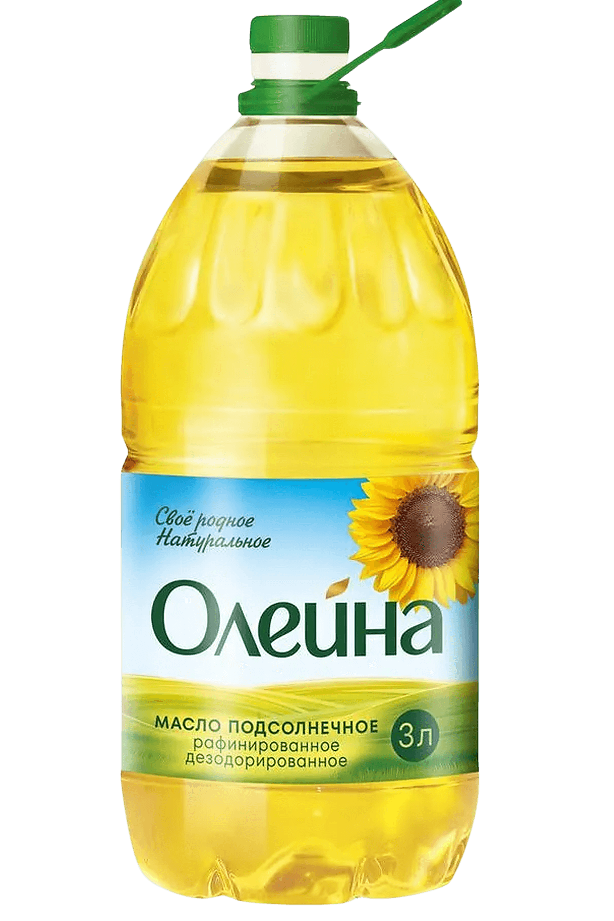 Масло подсолнечное Олейна 3л