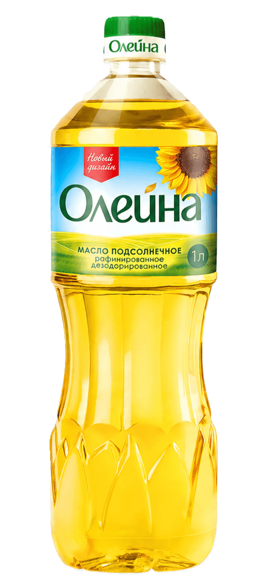 Масло подсолнечное Олейна 1л